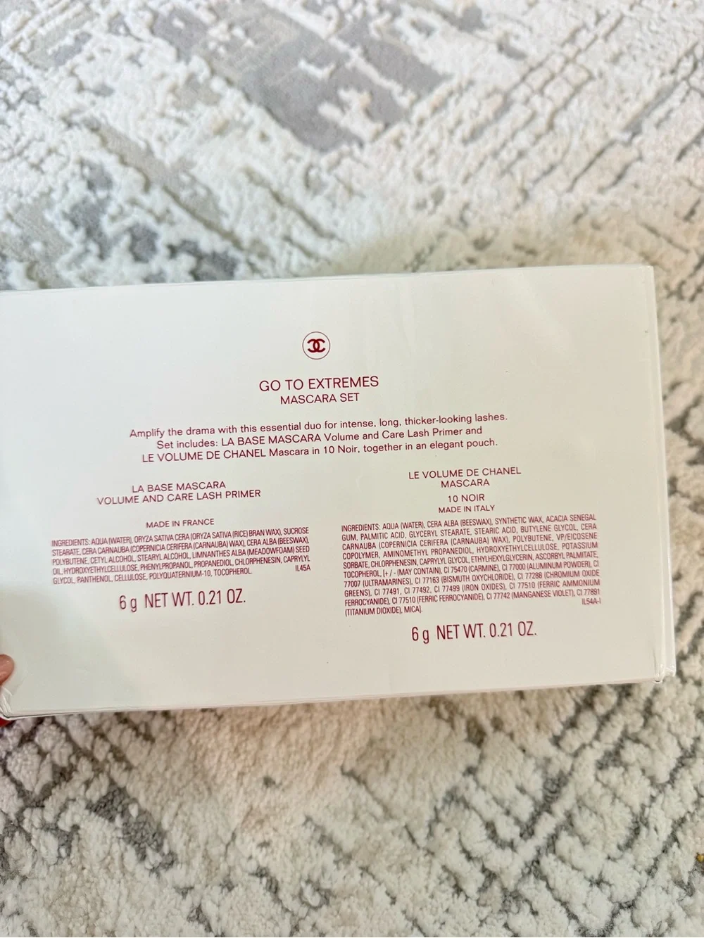 CHANEL HOLIDAY GIFT SET-GO TO EXTREMES MASCARA SET